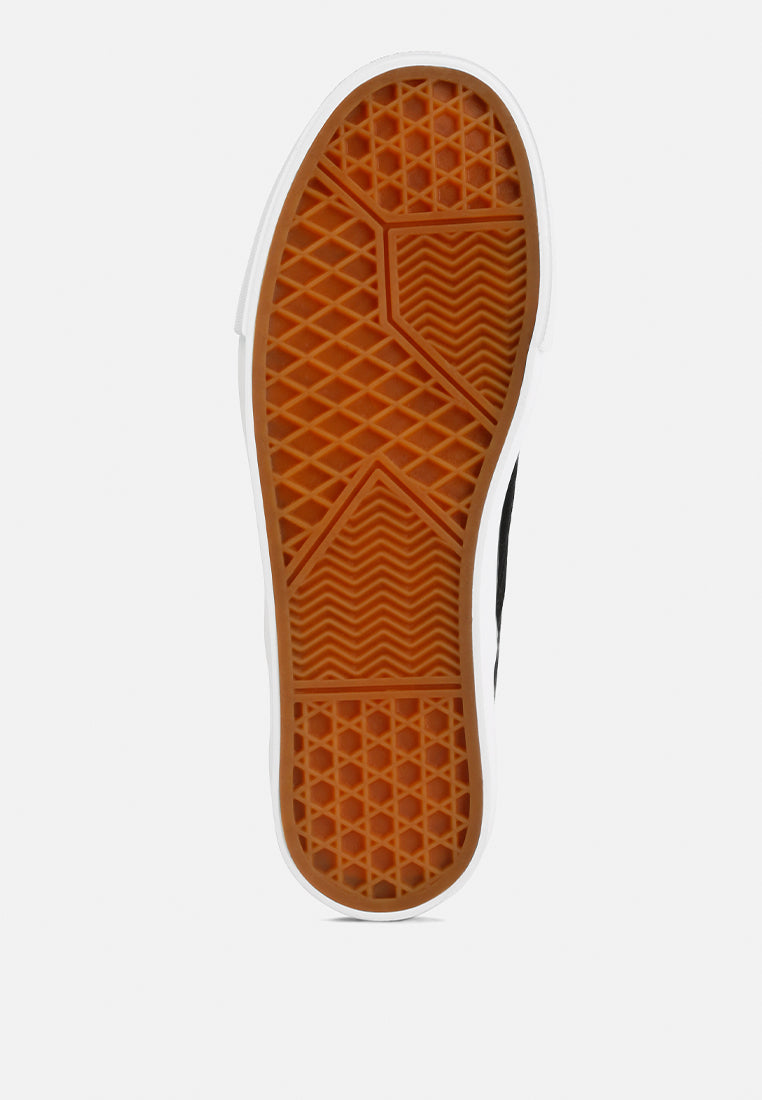 Laszlo Canvas Slip On Sneakers - Tigbul's Variety Fashion Shop