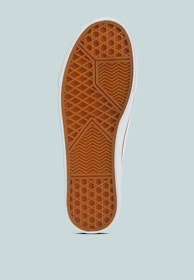 Laszlo Canvas Slip On Sneakers - Tigbul's Variety Fashion Shop