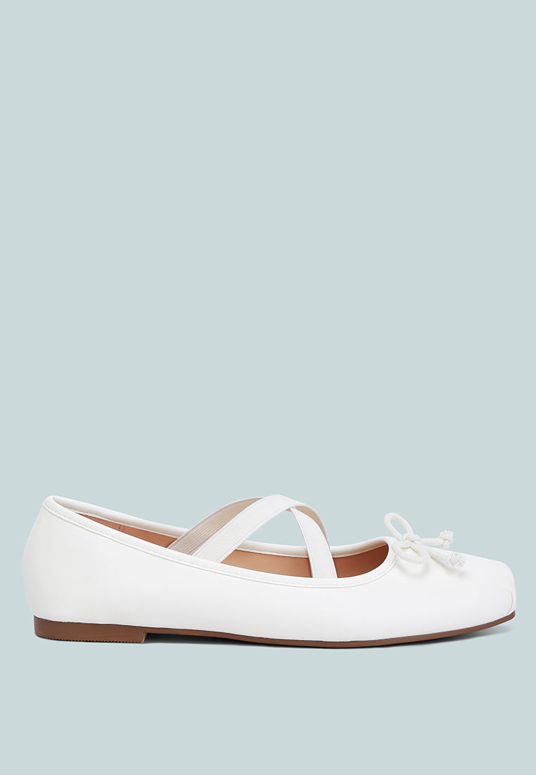 Leina Recycled Faux Leather Ballet Flats - Tigbul's Variety Fashion Shop