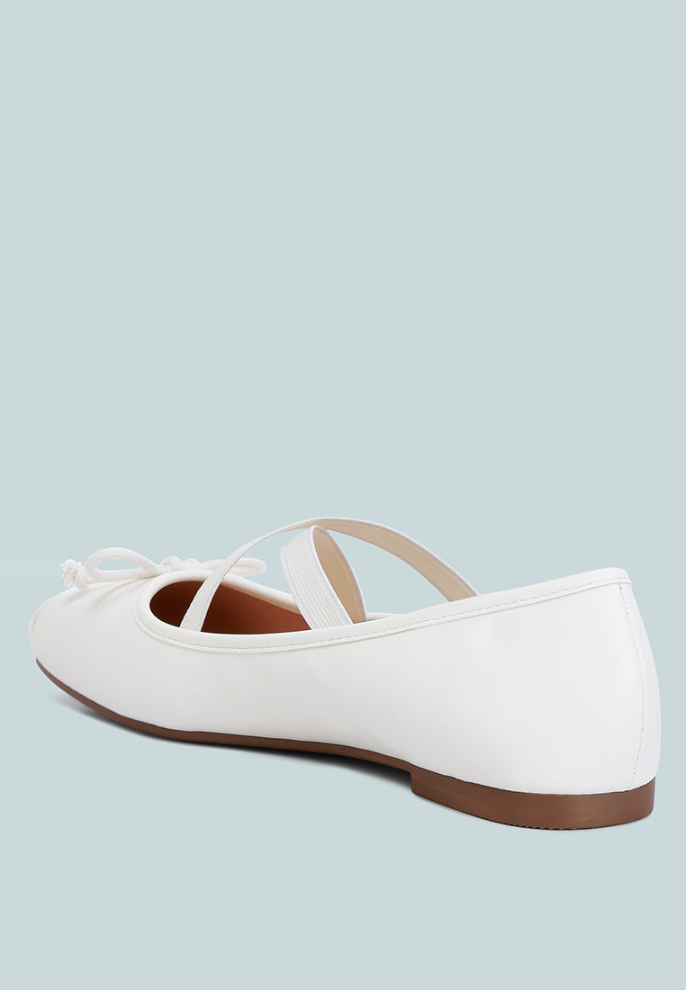 Leina Recycled Faux Leather Ballet Flats - Tigbul's Variety Fashion Shop