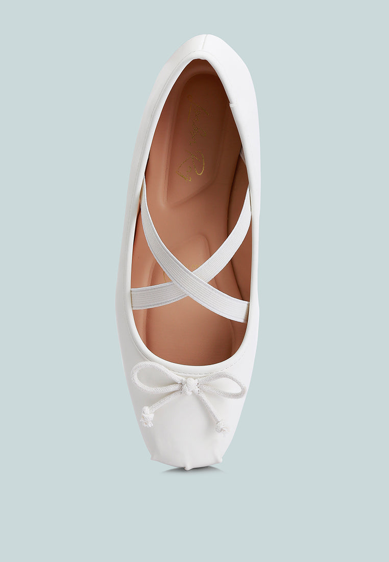 Leina Recycled Faux Leather Ballet Flats - Tigbul's Variety Fashion Shop