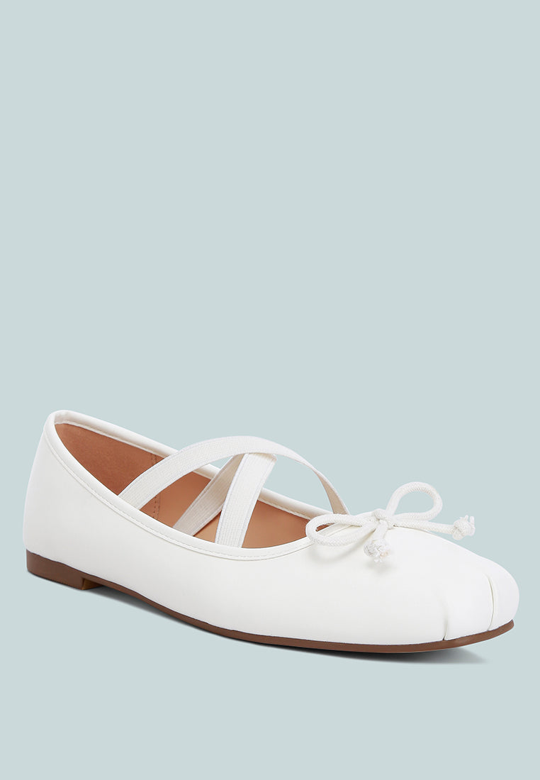 Leina Recycled Faux Leather Ballet Flats - Tigbul's Variety Fashion Shop