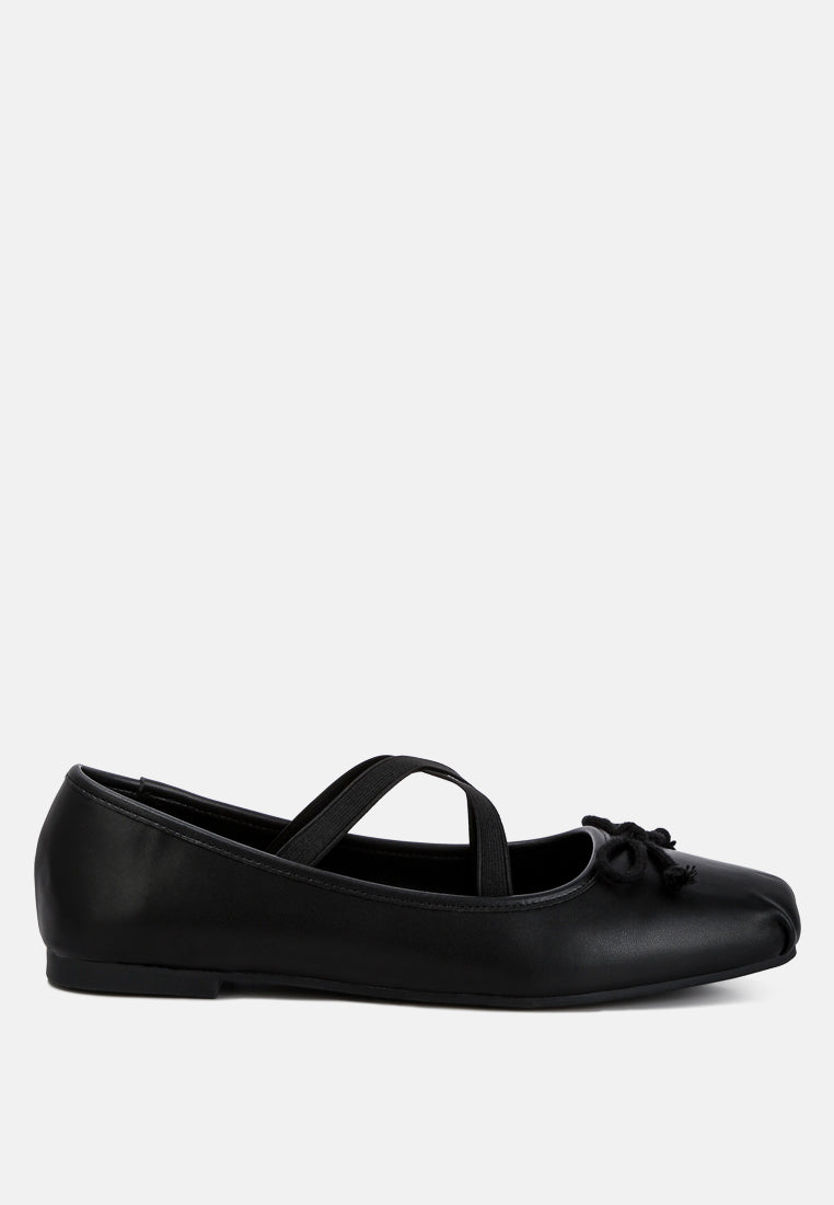 Leina Recycled Faux Leather Ballet Flats - Tigbul's Variety Fashion Shop