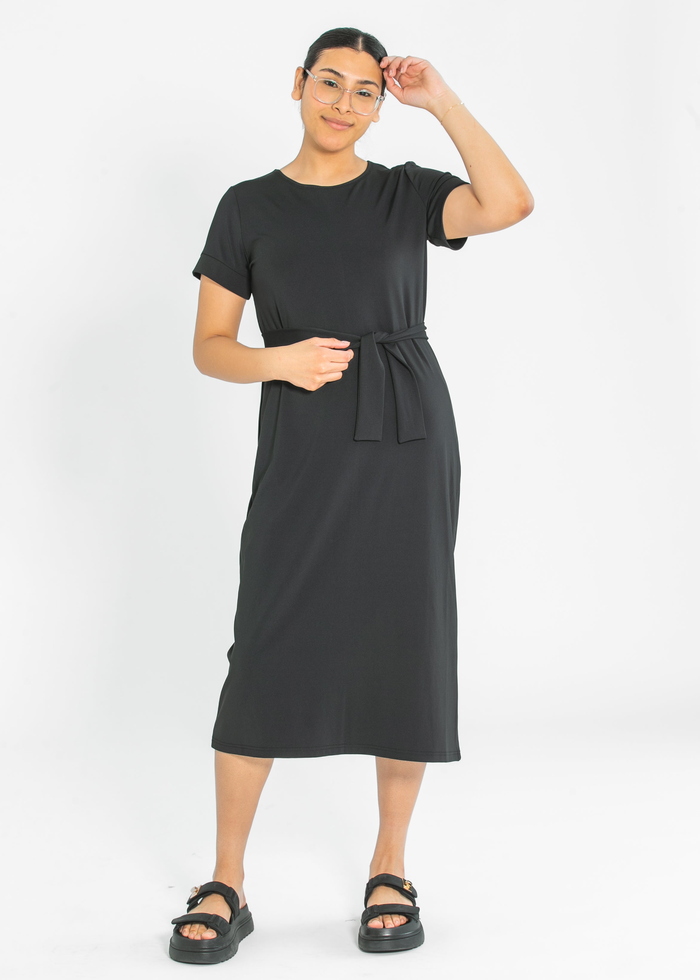 Lennox Classic Midi Dress - 46" - Tigbul's Variety Fashion Shop