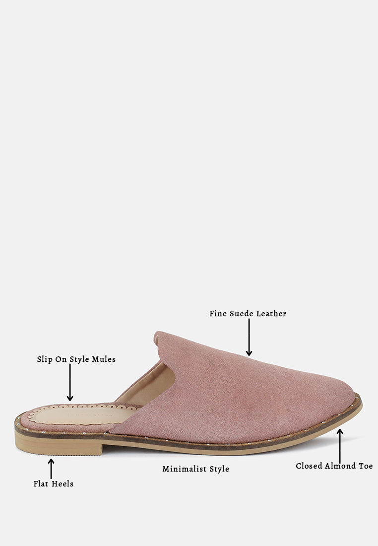 Lia Handcrafted Canvas Mules - Tigbul's Variety Fashion Shop