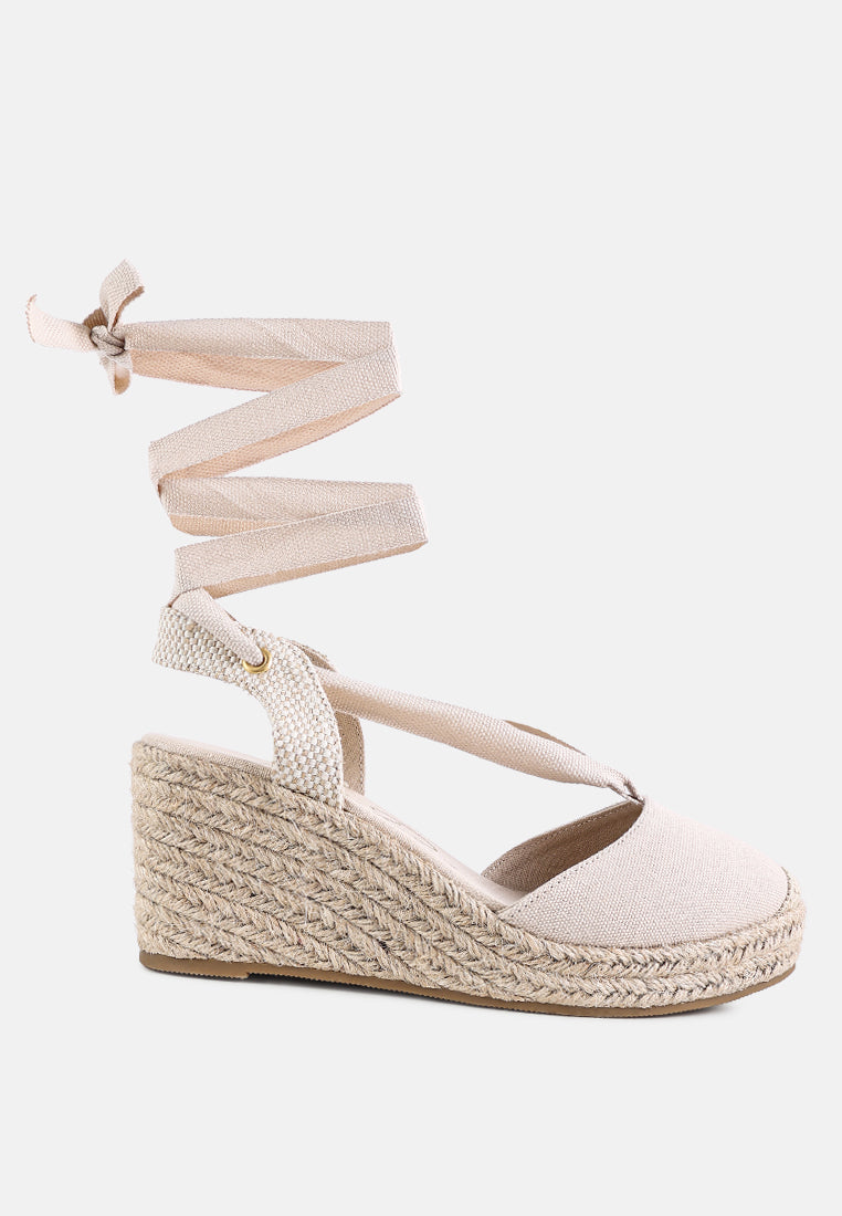 Little Mary Strappy Wedge Heel Sandals - Tigbul's Variety Fashion Shop