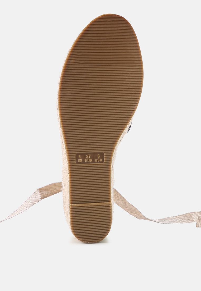Little Mary Strappy Wedge Heel Sandals - Tigbul's Variety Fashion Shop