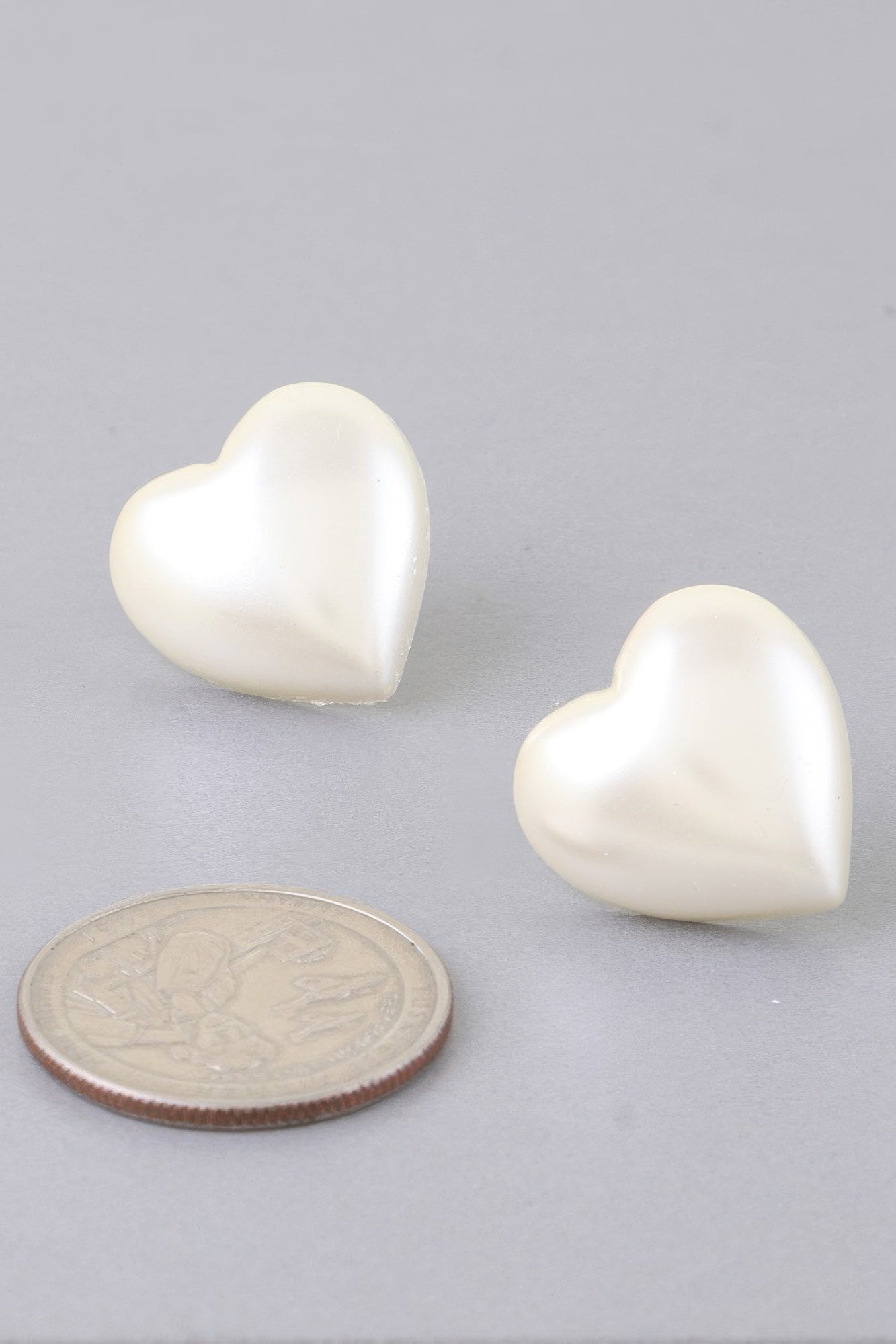 Luminous Heart Stud Earrings - Tigbul's Variety Fashion Shop