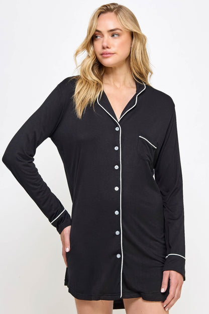 Mahina Sleep Shirt - Tigbul's Variety Fashion Shop