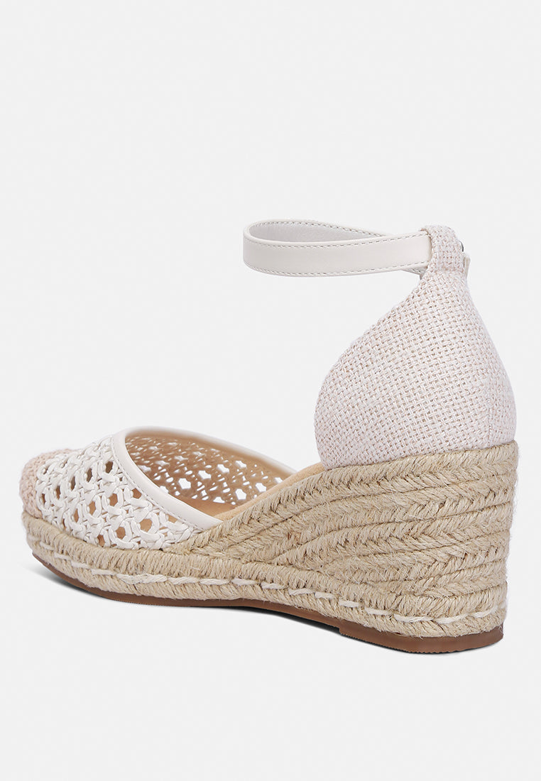 Mason Pin Buckle Wedge Heel Espradilles - Tigbul's Variety Fashion Shop