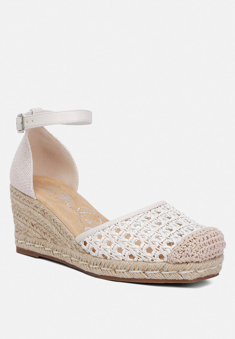 Mason Pin Buckle Wedge Heel Espradilles - Tigbul's Variety Fashion Shop