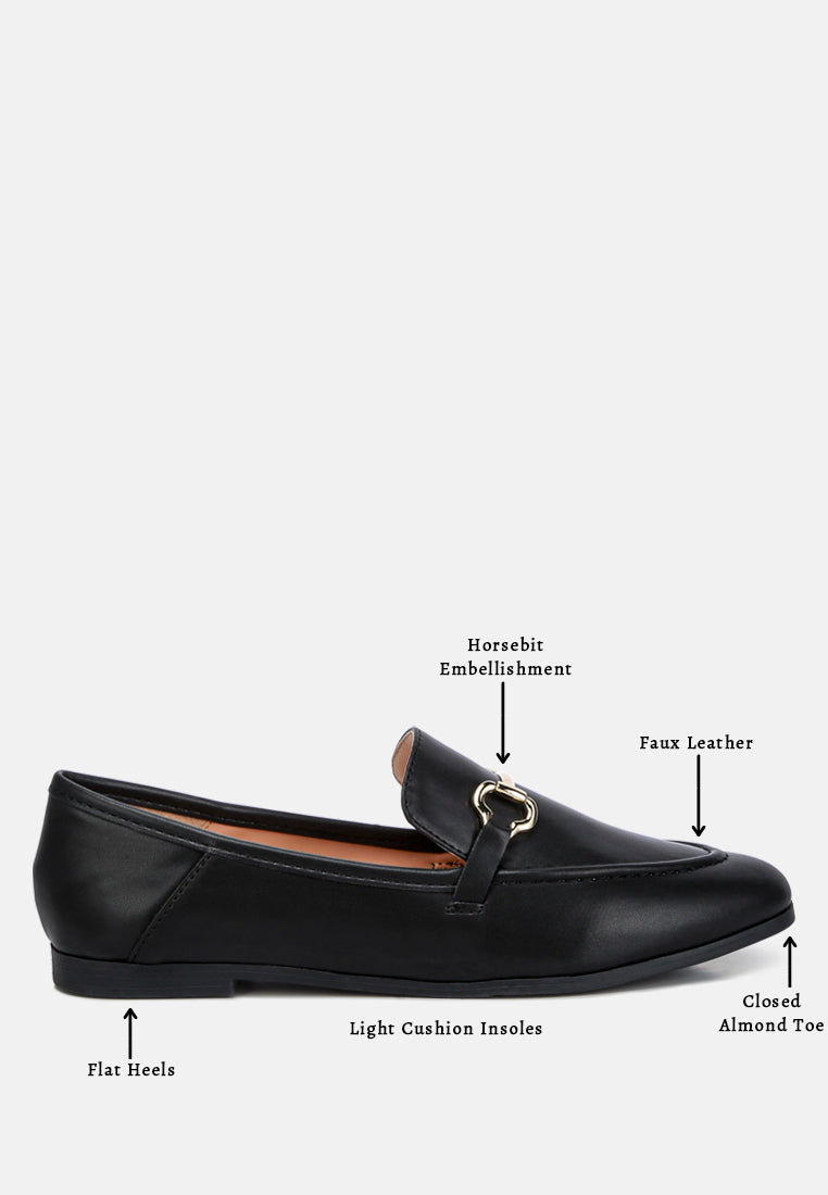 Maurice Semi Casual Faux Leather Loafers - Tigbul's Variety Fashion Shop