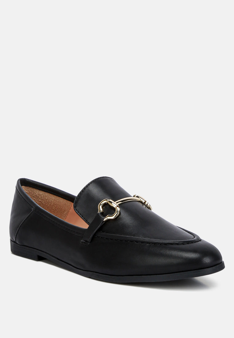Maurice Semi Casual Faux Leather Loafers - Tigbul's Variety Fashion Shop