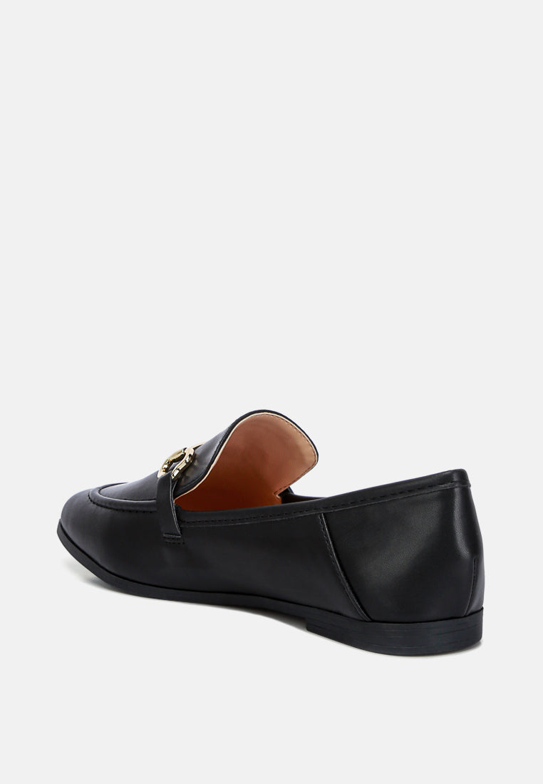 Maurice Semi Casual Faux Leather Loafers - Tigbul's Variety Fashion Shop