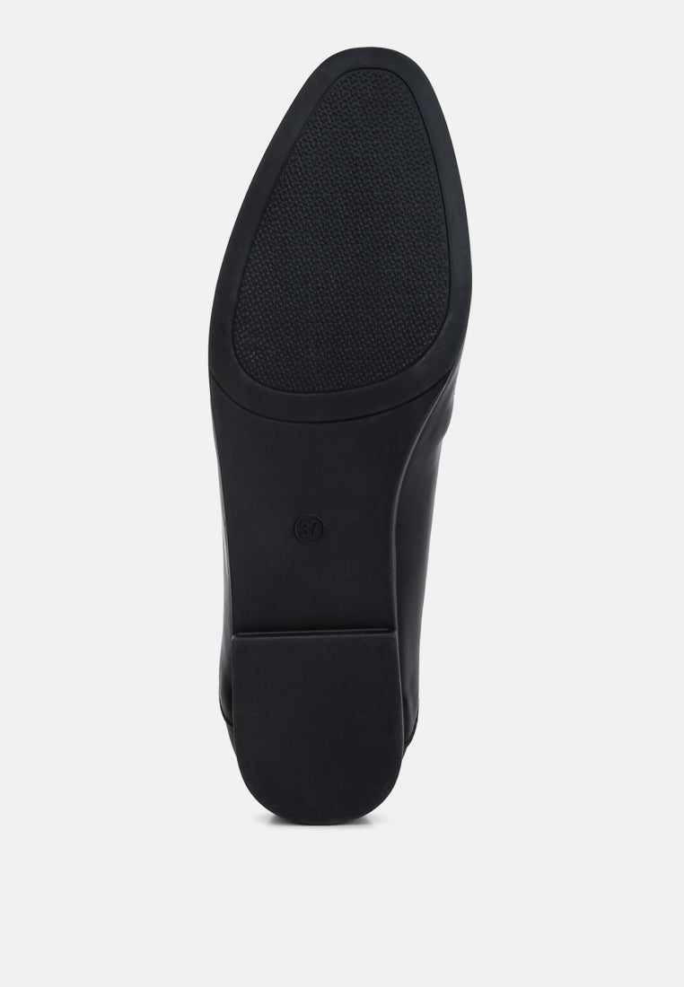 Maurice Semi Casual Faux Leather Loafers - Tigbul's Variety Fashion Shop