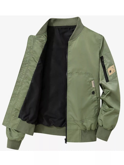 Men's Lightweight Hooded Zip Up Jacket - Tigbul's Variety Fashion Shop