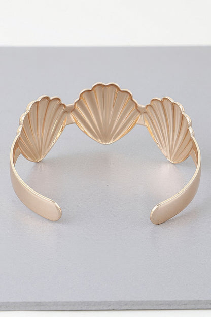Mermaid Shell Cuff Bracelet - Tigbul's Variety Fashion Shop