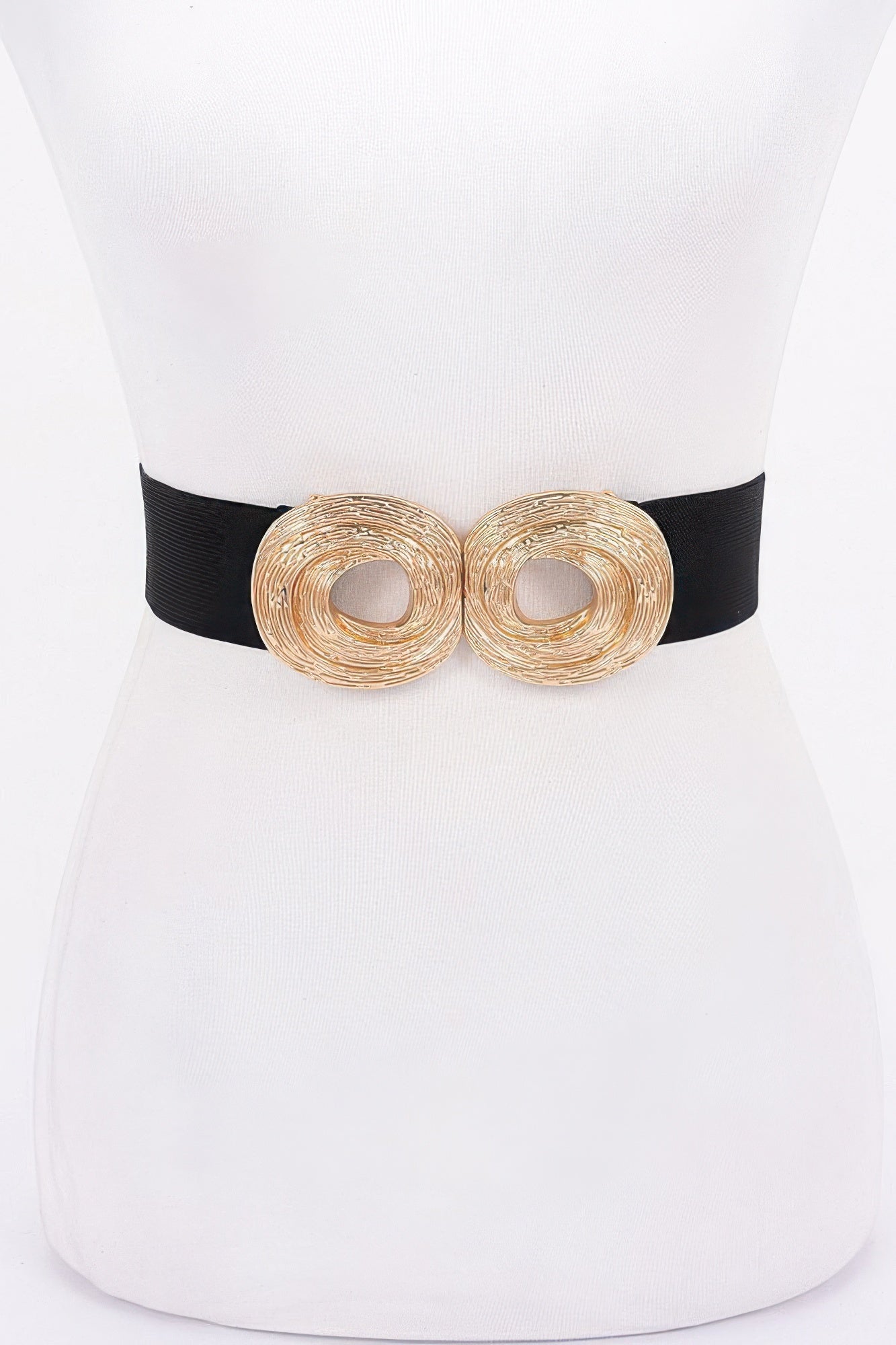 Metal Buckle Elastic Belt - Tigbul's Variety Fashion Shop