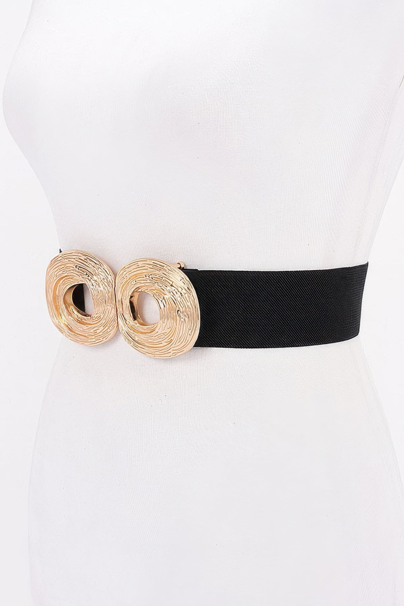 Metal Buckle Elastic Belt - Tigbul's Variety Fashion Shop