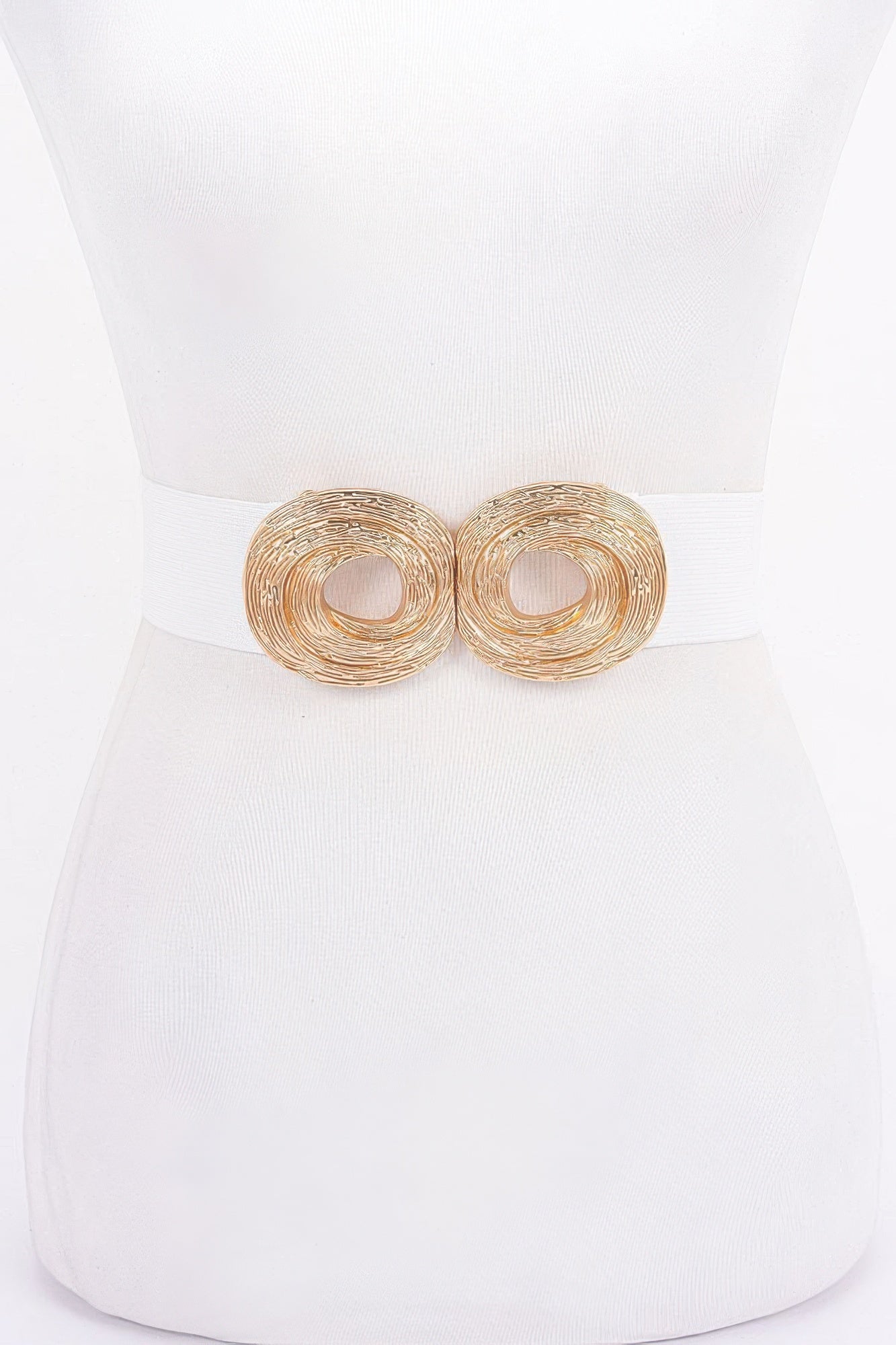 Metal Buckle Elastic Belt - Tigbul's Variety Fashion Shop