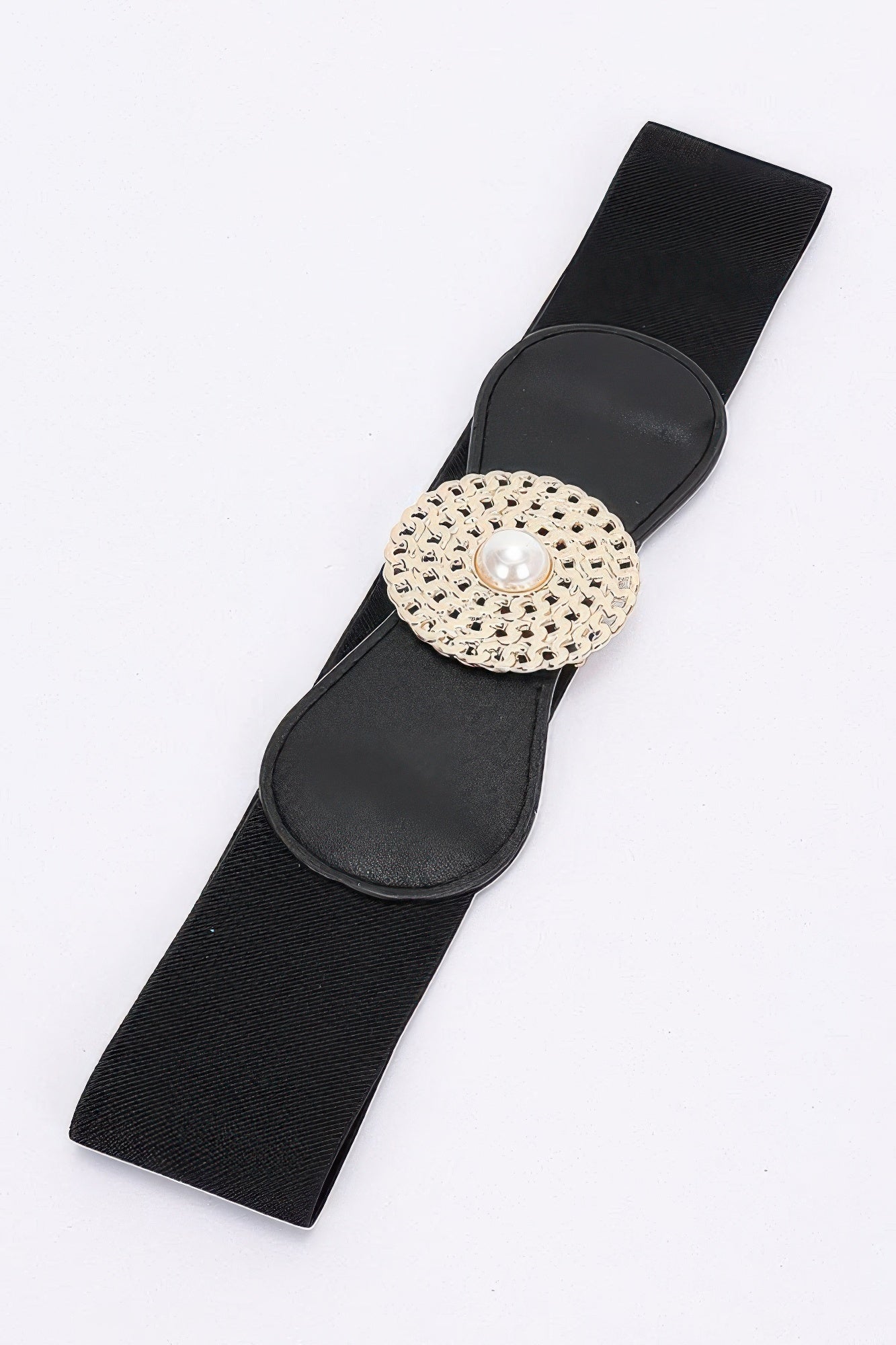 Metal Buckle Elastic Belt - Tigbul's Variety Fashion Shop