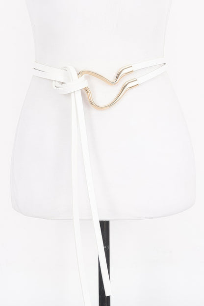 Metal Buckle Wrap Belt - Tigbul's Variety Fashion Shop