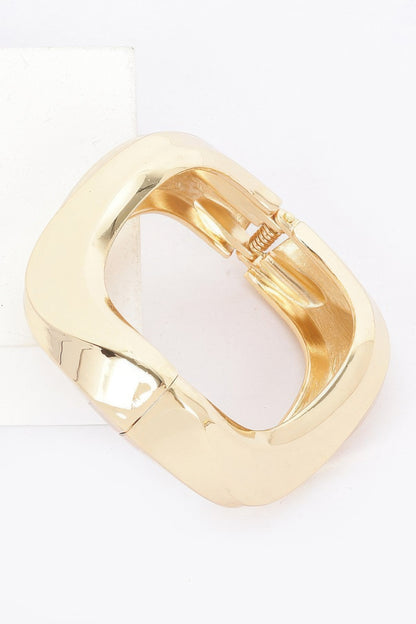 Metal Spring Hinge Bracelet - Tigbul's Variety Fashion Shop
