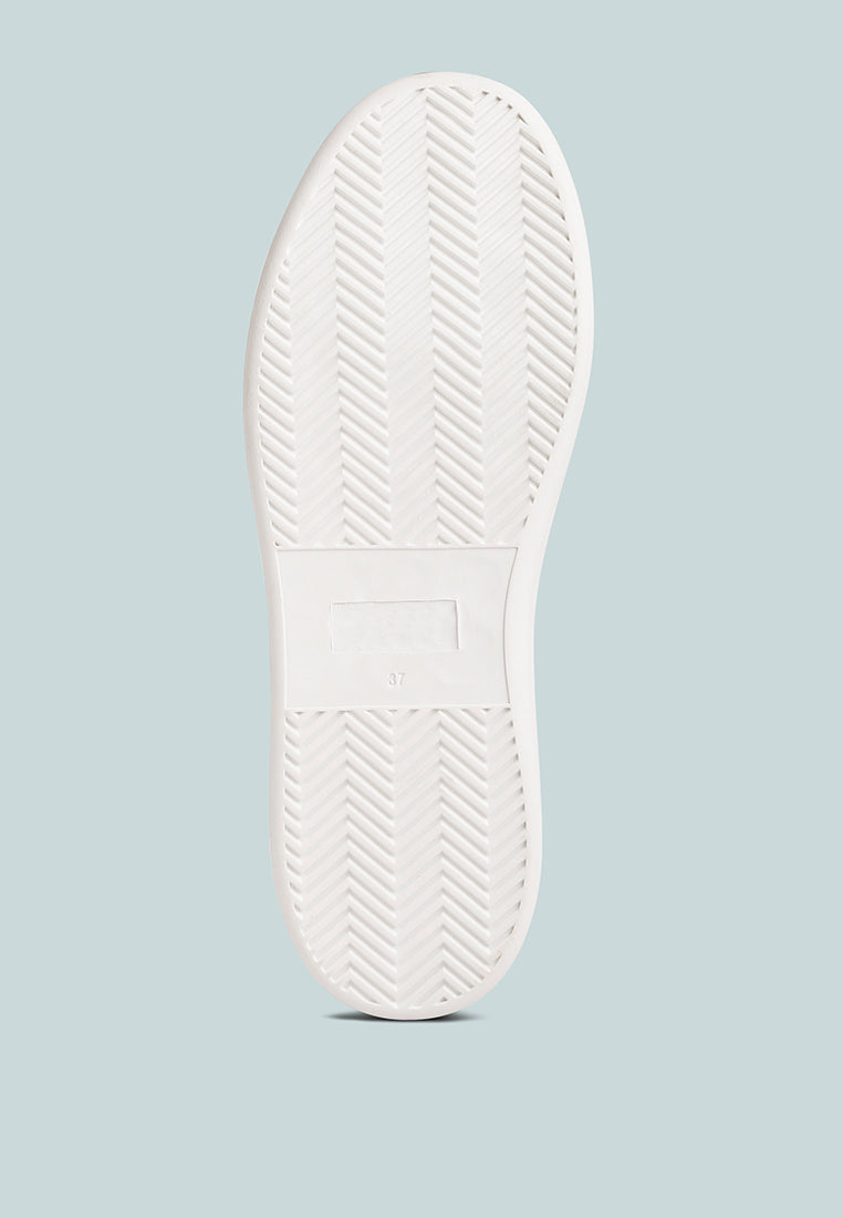Minky Lace Up Casual Sneakers - Tigbul's Variety Fashion Shop