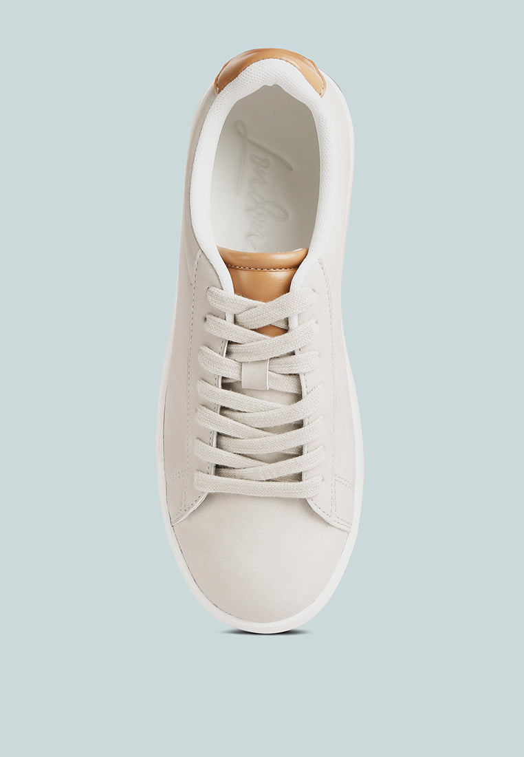 Minky Lace Up Casual Sneakers - Tigbul's Variety Fashion Shop