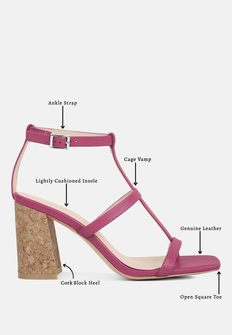 Mirabella Open Square Toe Block Heel Sandals - Tigbul's Variety Fashion Shop