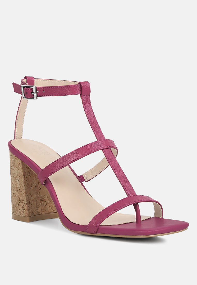 Mirabella Open Square Toe Block Heel Sandals - Tigbul's Variety Fashion Shop