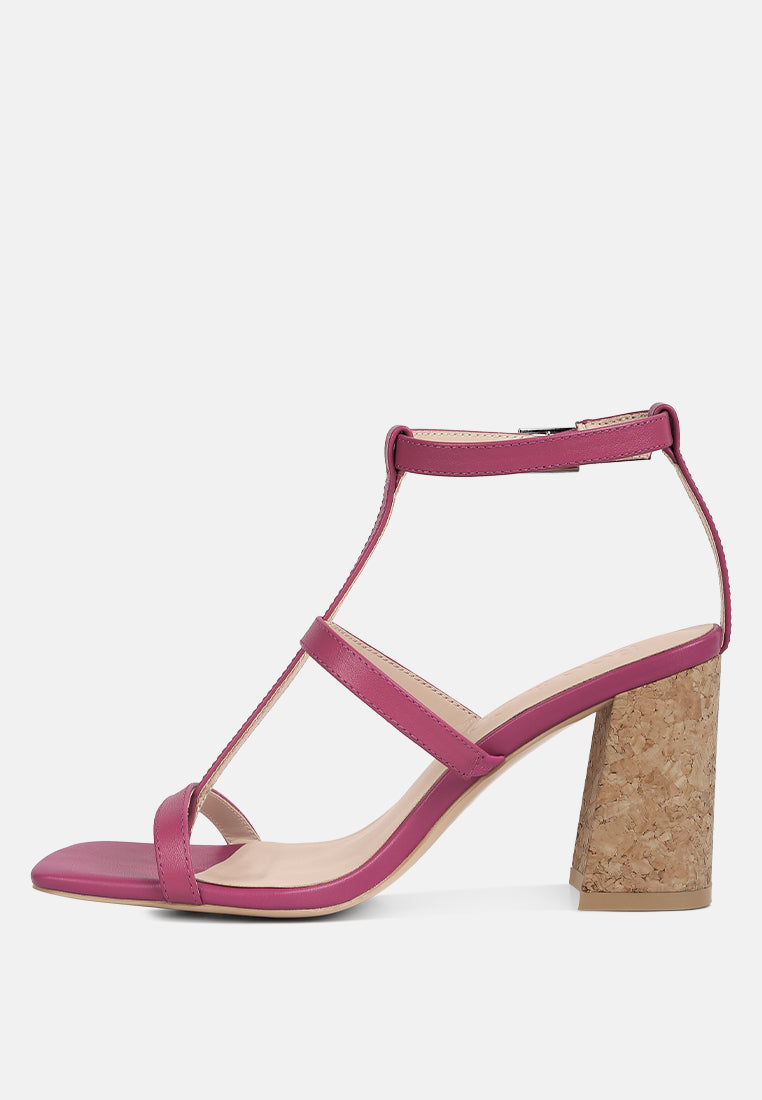 Mirabella Open Square Toe Block Heel Sandals - Tigbul's Variety Fashion Shop