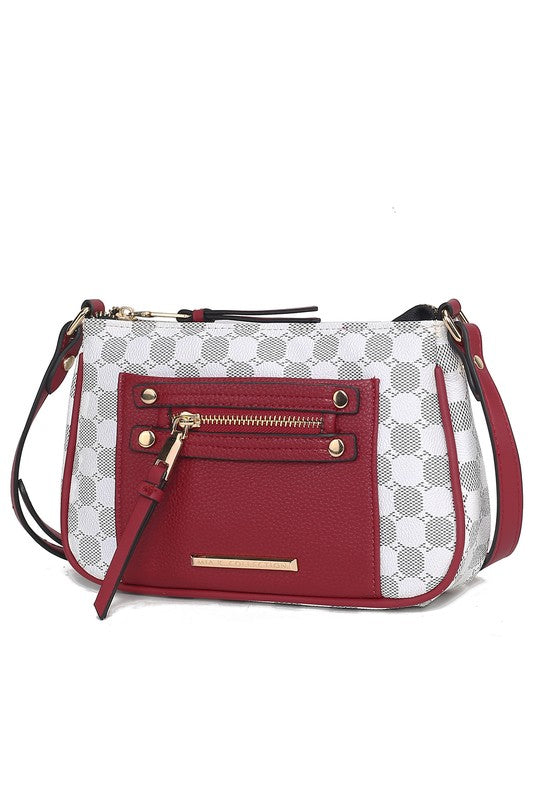 MKF Collection Essie Circular Print Crossbody Bag - Tigbul's Variety Fashion Shop