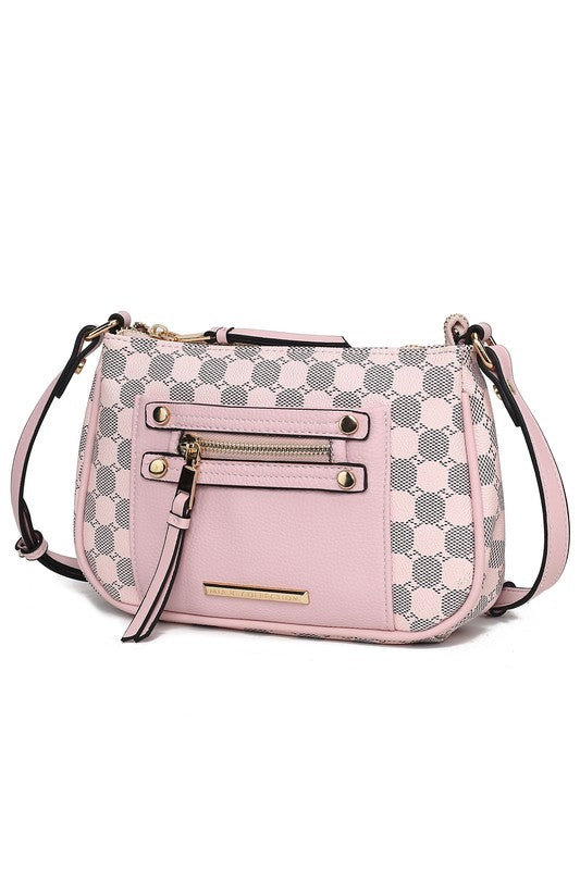 MKF Collection Essie Circular Print Crossbody Bag - Tigbul's Variety Fashion Shop