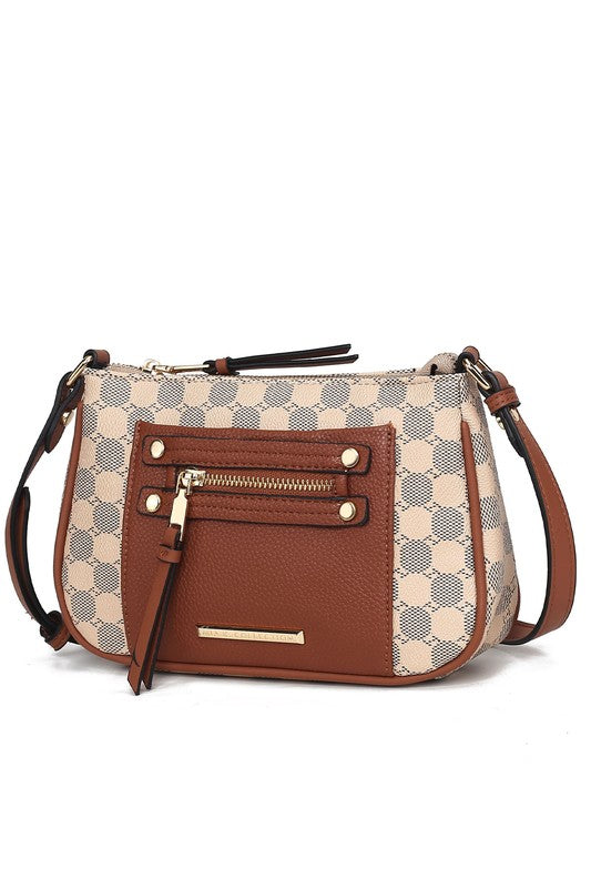 MKF Collection Essie Circular Print Crossbody Bag - Tigbul's Variety Fashion Shop