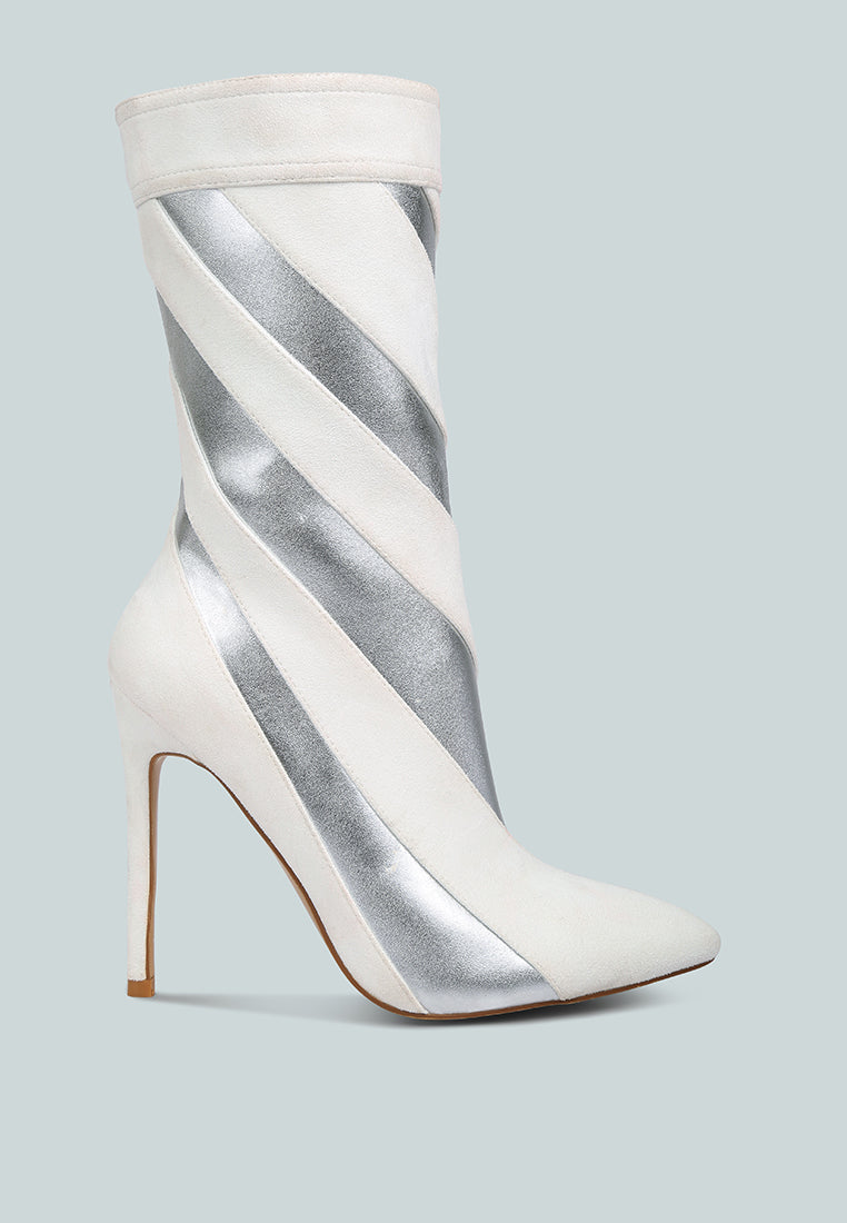 Whistles Straps Above Ankle Stiletto Point Toe Boots - Tigbul's Variety Fashion Shop