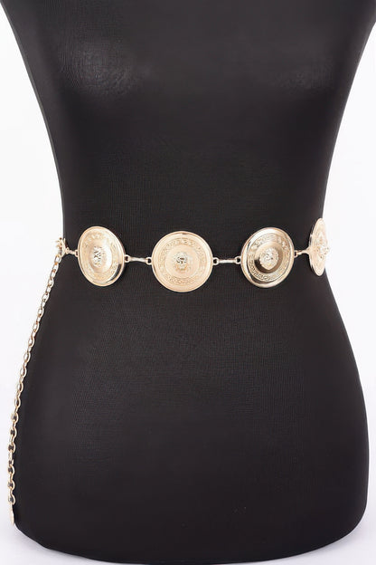Multi Metal Chain Belt - Tigbul's Variety Fashion Shop