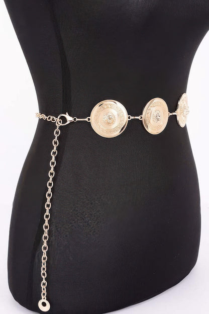 Multi Metal Chain Belt - Tigbul's Variety Fashion Shop