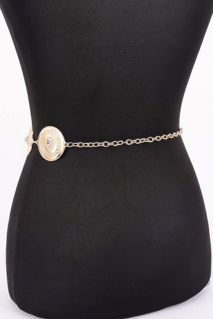 Multi Metal Chain Belt - Tigbul's Variety Fashion Shop
