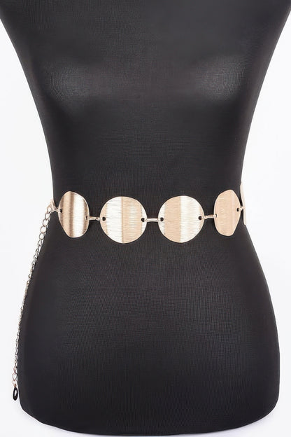 Multi Metal Chain Belt - Tigbul's Variety Fashion Shop