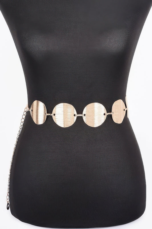 Multi Metal Chain Belt - Tigbul's Variety Fashion Shop