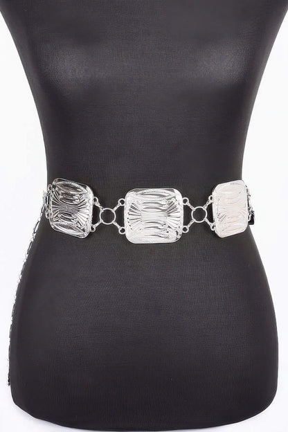 Multi Metal Chain Belt - Tigbul's Variety Fashion Shop