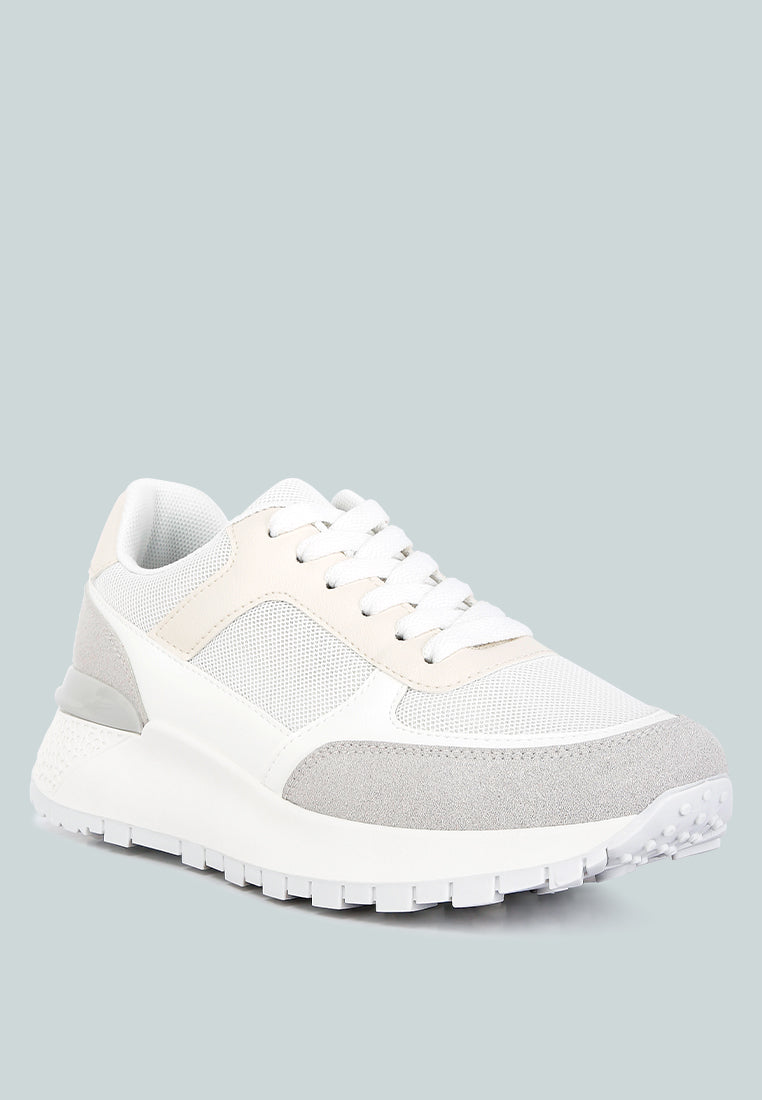 Nairobi The Non-Ordinary Lace Up Sneakers - Tigbul's Variety Fashion Shop