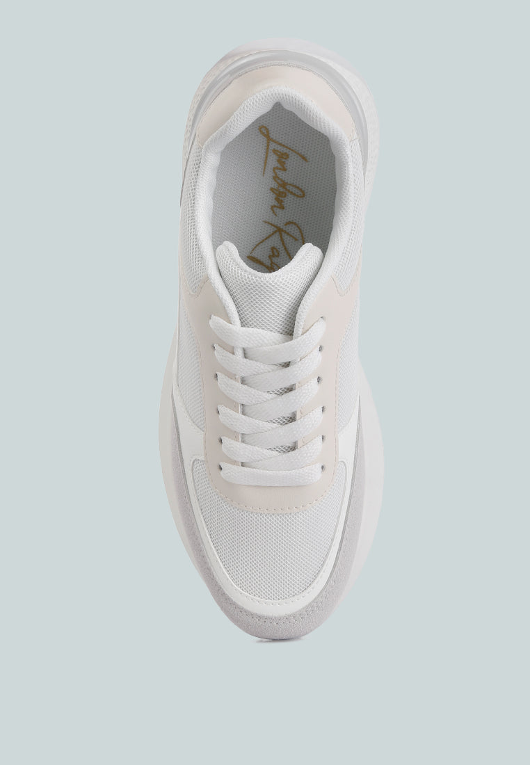 Nairobi The Non-Ordinary Lace Up Sneakers - Tigbul's Variety Fashion Shop