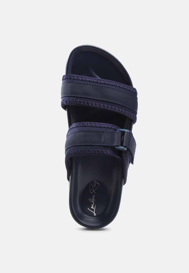 Nautic Casual Platforms Slides - Tigbul's Variety Fashion Shop