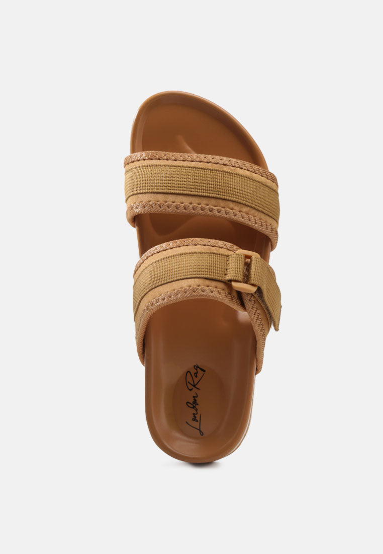 Nautic Casual Platforms Slides - Tigbul's Variety Fashion Shop