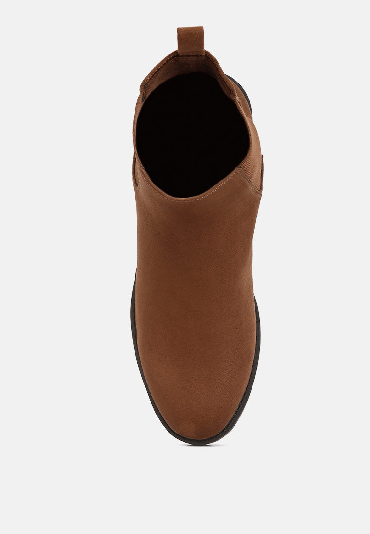Nitro Micro Suede Chelsea Boots