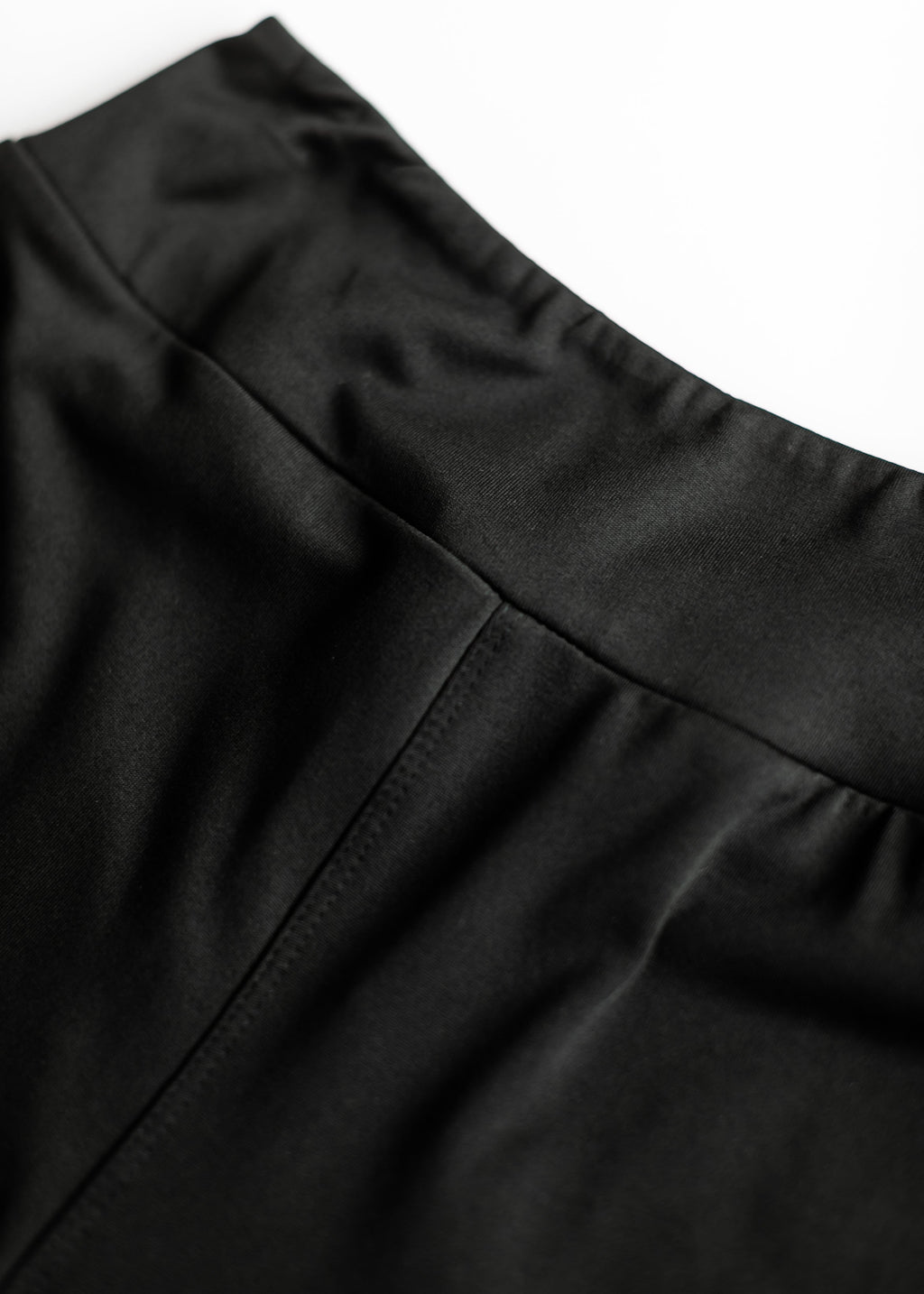 No Cling Premium Black Biker Shorts