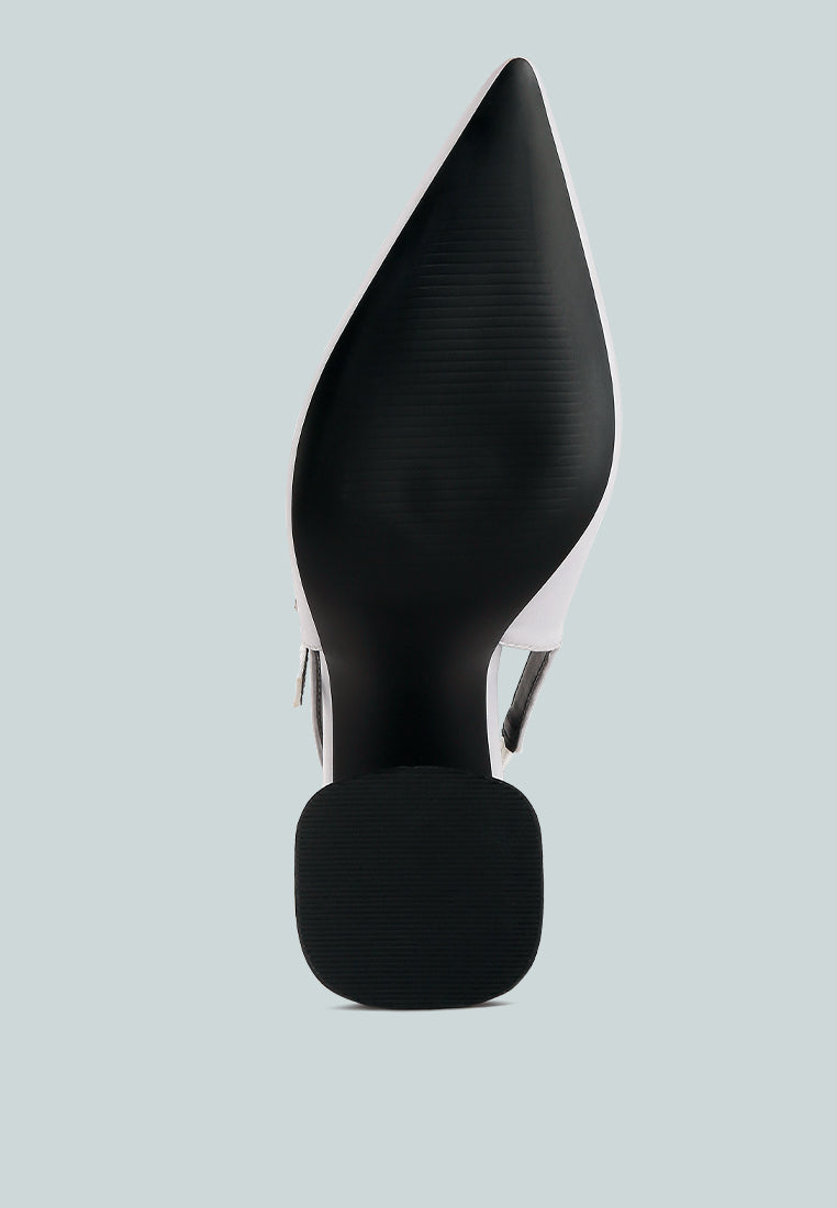 Nougat Flared Heel Party Sandals - Tigbul's Variety Fashion Shop