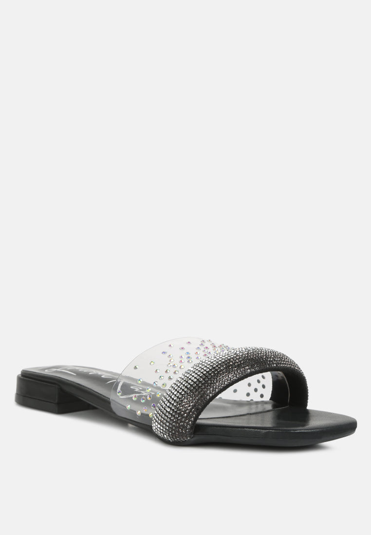 Old Flame Low Strack Heel Sandals - Tigbul's Variety Fashion Shop